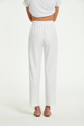 LINEN VISCOSE TRANTA TROUSERS